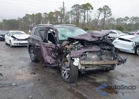 2017 Toyota Rav4 Xle из США, поврежденный, VIN 2T3WFREV3HW387183